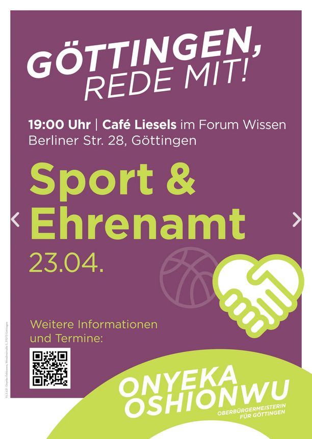 Auftakt der Bürgerdialogreihe „Göttingen, rede mit!“