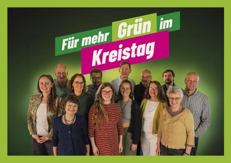 Grüne Liste für Kreistagswahl 2026 steht